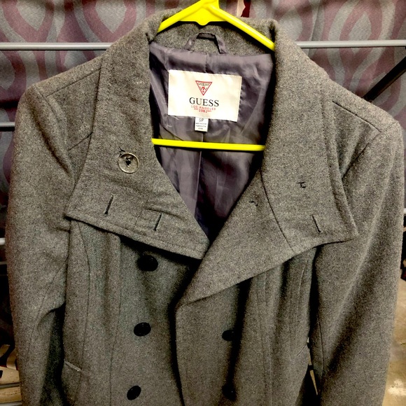 Grey Guess Coat - Picture 1 of 1